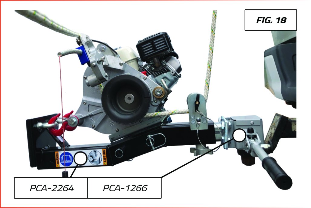 HECK-PACK ANCHORING SYSTEM WITH ADAPTOR FOR 50-MM TOWING BALLS
