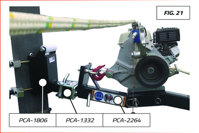 ANCRE PIVOTANTE POUR SUPPORTS DE TRACTION VERTICALE